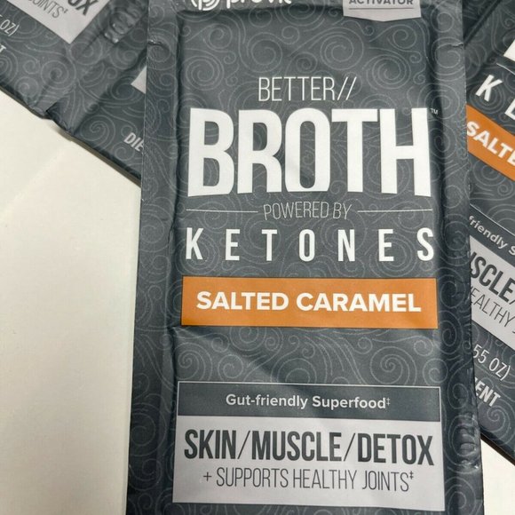 5 PACKS  Pruvit Better Broth Salted Caramel - Picture 2 of 4